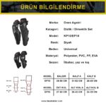 DİZ/DİRSEK KORUMA SET KP10 - Görsel 2
