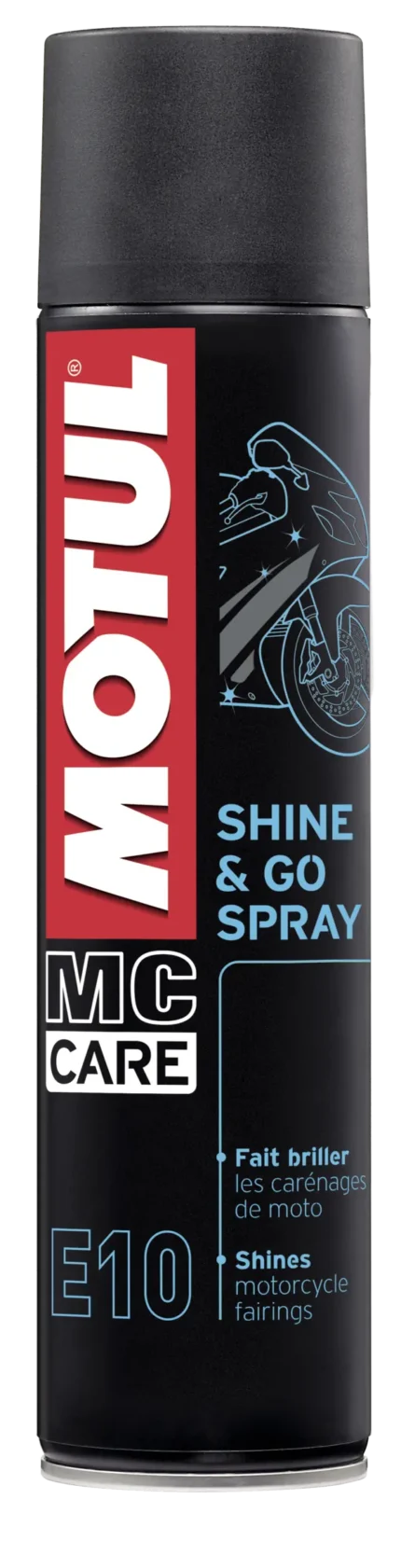 MOTUL E10 SHINE & GO SPRAY 0,400 LT
